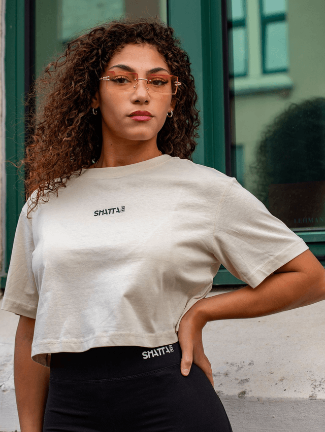 T-shirt court oversize 